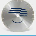 Diamond blade for core samples.