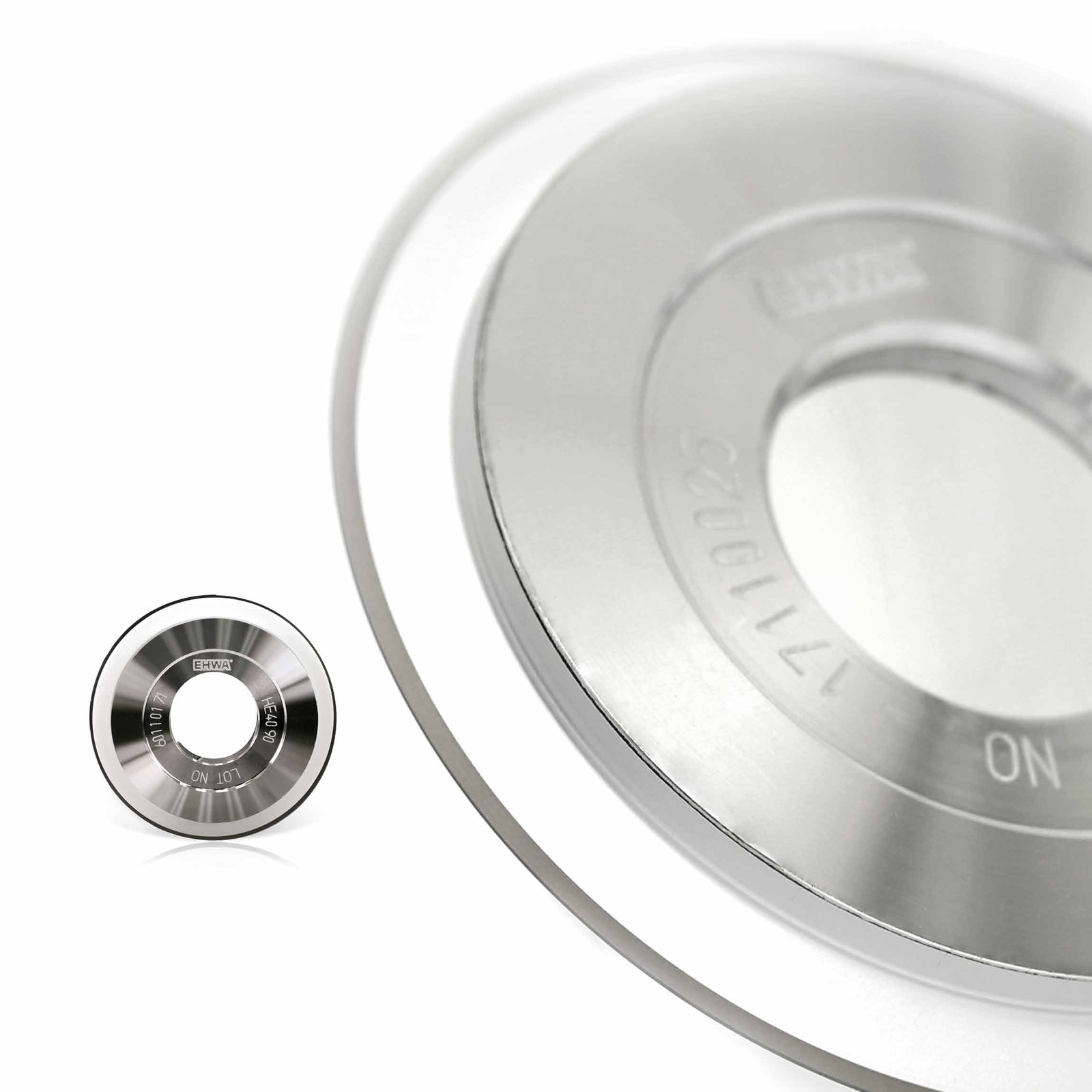 Product detail of a dicing blade.