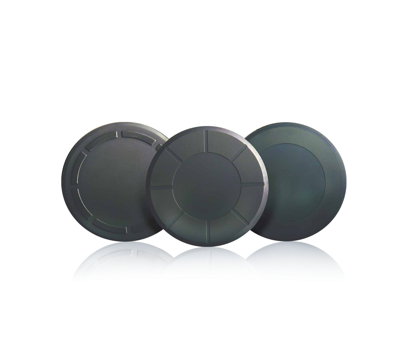 CVD conditioners with different surface patterns.