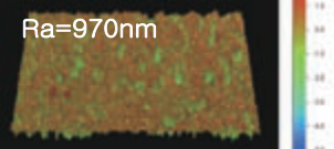 Competitor surface: Ra 970 nm.