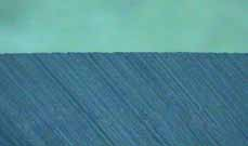 Edge image X40: wafer thickness 90 µm after rough grinding, #600 RSL.