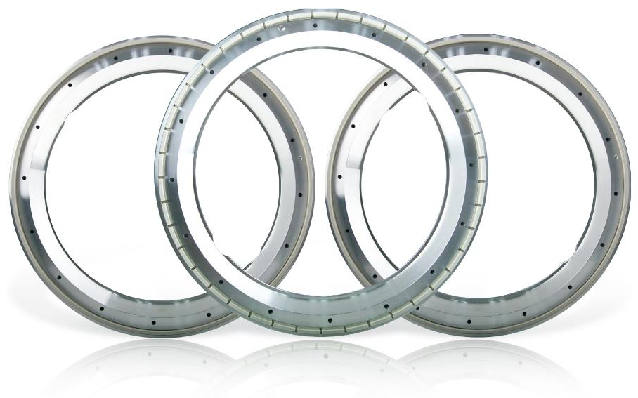 Grinding-wheel group in Semicon document Q233.