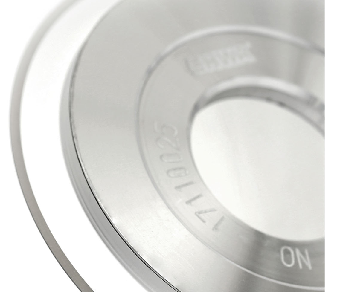 Dicing-blade detail.