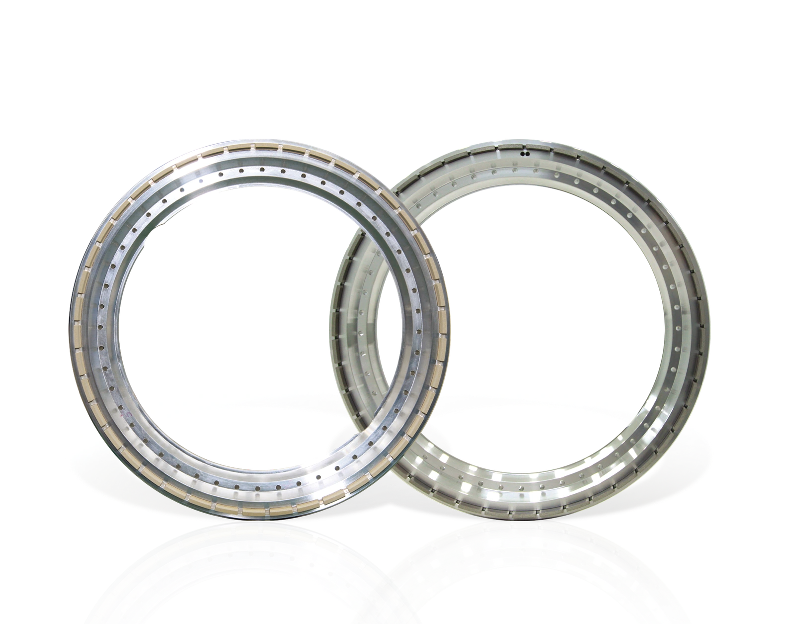 NANOPOL grinding wheels for silicon wafers.