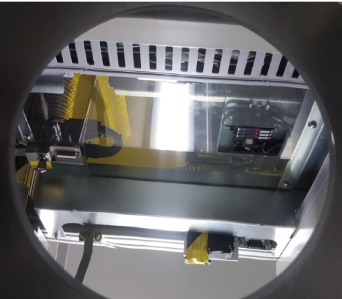 Processing equipment in the DP-350D example, Q004 version.