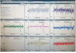 Original DP field measurement display from Q019, including the individual profiles.