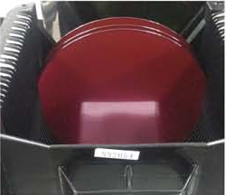 Silicon wafer in the DP-350D process example, Q019 version.