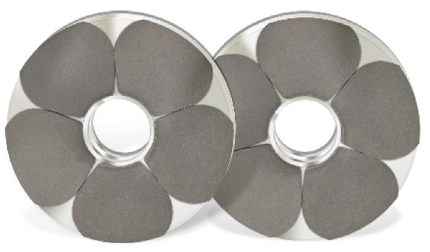 Two GPP wheels from the illustrated range.