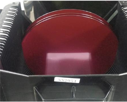 Silicon wafer in the process example from Q232.