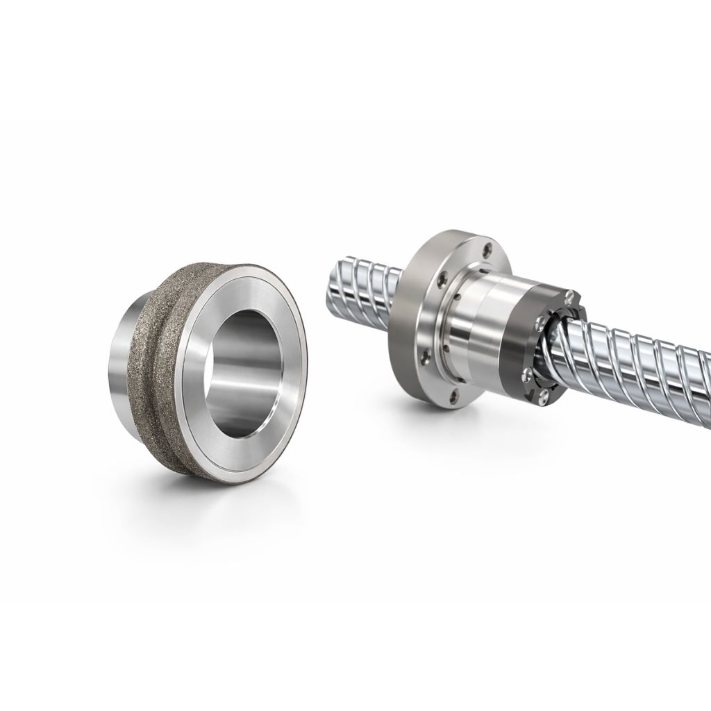 Profilabrichten für Kugelspindelsysteme mit EHWA Abrichtrollen